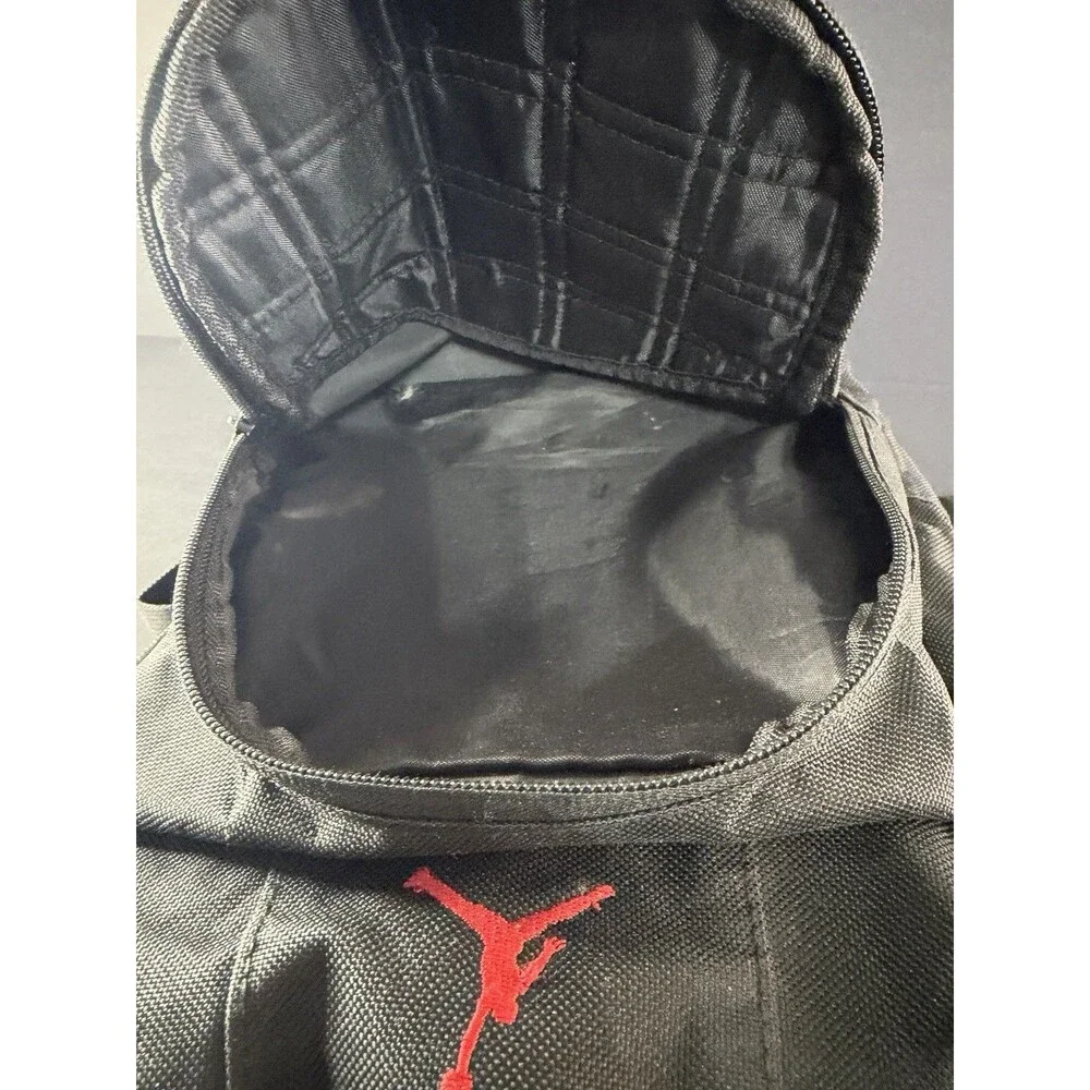 Jordan Bred Jumpman Mini/Kid’s Backpack Black & Red - 10x12” EUC